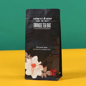 Custom your own logo coffee bean octagonal sealed packaging <b>bag</b>, sealed self-supporting <b>bag</b>, aluminum foil side water proof <b>bag</b> - Product Image 1