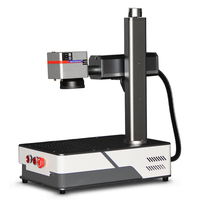 Machine de marquage laser à fibre ultra-rapide avec scanner Galvo pour gravure laser sur métal