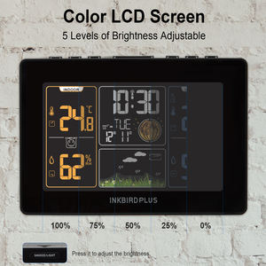 <span class=keywords><strong>Station</strong></span> de prévision météo sans fil pour une utilisation intérieure et extérieure jusqu'à 3 capteurs extérieurs - Product Image 4