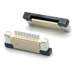 Conector FPC de paso de 0,5 mm, tipo SMT, de contacto superior extraíble, con bloqueo, ángulo recto, 16 pines - Product Image 1