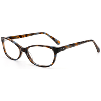 Monture de lunettes optiques Elan Optical YB6618, modèle œil de chat ovale populaire, unisexe, en acétate, lunettes optiques écologiques, livraison directe d'usine