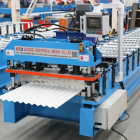Mesin Profilasi Profiluse untuk Pembuatan Plat Bergelombang dan Trapesium Dua-dalam-Satu (Roll Forming Machine)