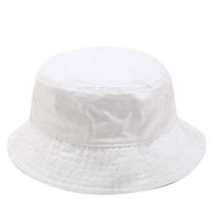 Hot Sale 2025 New Spring <b>Summer</b> Collection Wholesale Washed Cotton Bucket Hat Adult Unisex <b>Flat</b> Top Sun <b>Cap</b> for Beach Outdoor - Product Image 3