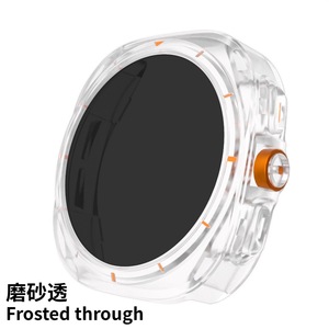 Étui de protection tout-en-un en verre trempé <span class=keywords><strong>anti</strong></span>-<span class=keywords><strong>espion</strong></span> Tschick pour <span class=keywords><strong>Samsung</strong></span> Watch 6 7 40mm 44mm et Ultra 47mm avec bracelet intégré - Product Image 3