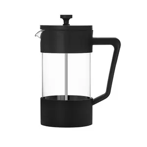 Yeni tasarım 350ml 600ml 1000ml Diy renk plastik kahve çay makinesi sıcak satmak taşınabilir fransız kahve presi