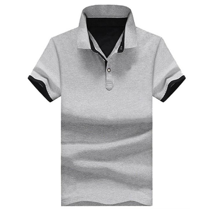2021 Summer New Design Custom Logo Men Clothes Short Sleeved T Shirt Casual Lapel Business Polo Shirt