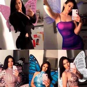 Alas de Hada Grandes de Mariposa Rosa en Venta, Alas de Mariposa Grandes para Adultos - Product Image 6