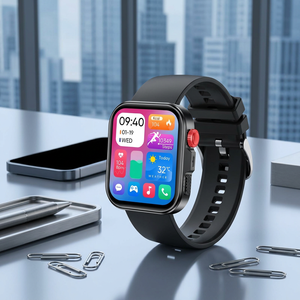 Montre connectée de sport en plein air LC80, écran tactile HD sans bordure, appel Bluetooth, montre de fitness avec suivi multi-santé pour iOS An - Product Image 1