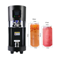 Scelleuse automatique de gobelets en plastique PET de 30-190 mm, machine à sceller les canettes de soda et les canettes en aluminium pour sceller les couvercles à ouverture facile avec tirette