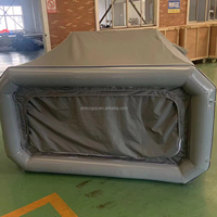 Tente gonflable colorée Tente gonflable personnalisée imperméable portable PVC gonflable Maison de camping Tente de camping extérieur