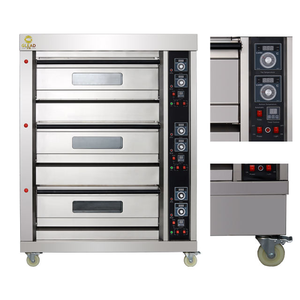 Comercial <span class=keywords><strong>convencional</strong></span> util pizza aspiradora máquina multiusos horno de tres cubiertas panadería para piso <span class=keywords><strong>microondas</strong></span> lavash - Product Image 4