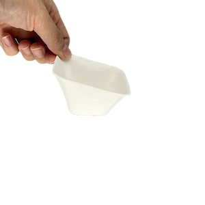 Bán buôn dùng một lần phân hủy sinh học compostable bột giấy mía bã mía sợi Tulip Bát vuông nghiêng bát - Product Image 3