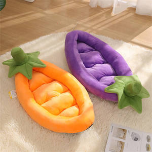 Lit pour animaux <span class=keywords><strong>de</strong></span> compagnie Qbellpet pour chiens et <span class=keywords><strong>chats</strong></span>, nid douillet <span class=keywords><strong>en</strong></span> forme d'aubergine, chenil pour chiots et chatons, canapé coussin, fournitures pour animaux <span class=keywords><strong>de</strong></span> compagnie, tapis pour chien, lit chaud pour chien et chat - Product Image 3