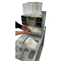 Machine à neige commerciale, broyeur de glace, machine à neige en flocons, machine à glace automatique, petite machine à bingsu coréenne, machine à neige glacée