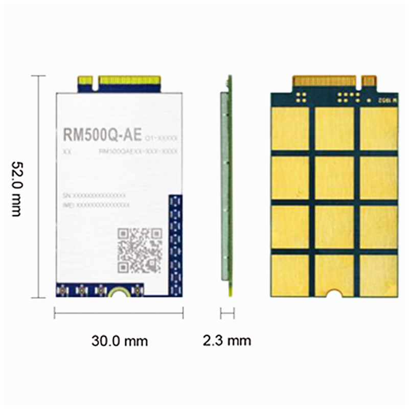 Quectel RM500Q-AE RM500Q 5G модем как негативные, так и SA режимов