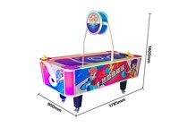 Jeux d'arcade à pièces, 2 joueurs, parc pour enfants, table de hockey sur air intérieure, simulateur, machine de jeu d'arcade pour centres de jeux