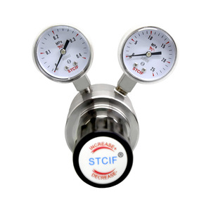 ตัวควบคุมแก๊สสแตนเลส Stcif R22Sl G 0.4 MPa แบบขั้นตอนเดียว สำหรับออกซิเจน ไนโตรเจน อาร์กอน และคาร์บอนไดออกไซด์ - Product Image 1