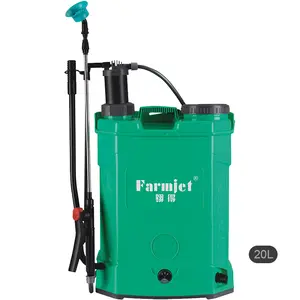 Farmjet 새로운 두껍게 한 배낭 전기 스프레이어 배낭 스프레이어 18 리터 농부 스프레이어