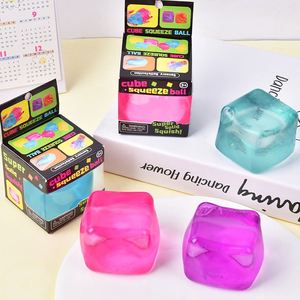 Custom Calming Sensory <b>Squeeze</b> <b>Balls</b> 3Cm Cube Squishies Stress Relief Fidget Toy Eva Material Boys - Product Image 4