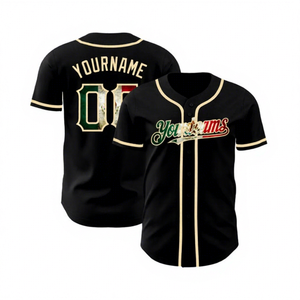 Camiseta de Béisbol Personalizada de Alta Calidad con Logotipo del Equipo, Secado Rápido, Tejido de Malla de Poliéster Transpirable, Ropa de Softbol Unisex - Product Image 1
