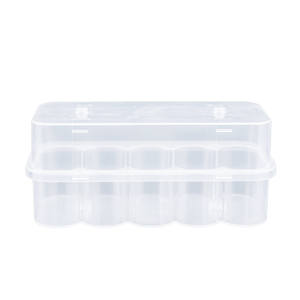 Vial <b>Box</b> 3Ml/5Ml/7Ml/10Ml/20Ml Freeze-Dried Powder <b>Box</b> PP Pet Vaccine With Lid <b>Plastic</b> Transparent Packaging <b>Box</b> Wholesale - Product Image 1