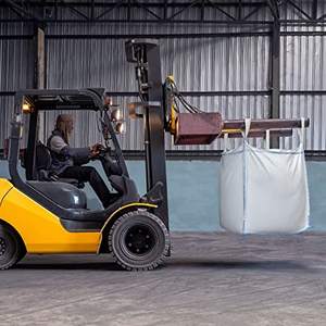 Grands sacs à provisions jumbo tissés circulaires antistatiques en PP de 1.5 tonnes de 2 tonnes sacs FIBC pour un poids de chargement de sable de 1500kg - Product Image 6