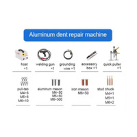 Machine de réparation de carrosserie automobile, débosselleur de châssis, soudeuse par points, pour aluminium et matériaux durs