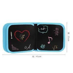 Ensemble de jouets pour bébé, tablette de peinture, planche noire, jouets de dessin, Pad avec stylo magique, livre de coloriage, jouet amusant