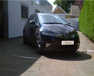 Plateau tournant automatique CE ISO avec plaque <span class=keywords><strong>diamant</strong></span>ée, tables élévatrices étanches et résistantes à la corrosion - Product Image 5