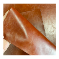Cuir synthétique brillant marron 12x24, 0,8 mm, vierge pour gravure laser, pour patchs, étiquettes en tissu, sans adhésif
