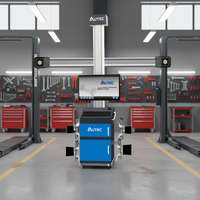 Máquina de Alineación de Ruedas 3D AUTEC ATW-A80 con Pantalla Digital, Fuente de Alimentación de 220V, Garantía de 12 Meses