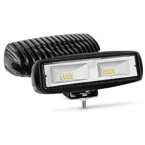 Luz led antiniebla para todoterreno, Faro de 48w, 6 pulgadas, 12v, ATV, SUV, 4x4, para camión, barco, pod, luz de trabajo, tractor