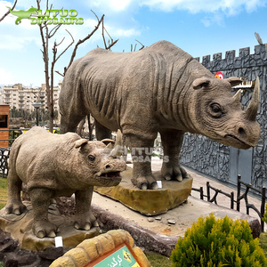 Animatronic Robotic Artificial Ice Age Modelo <span class=keywords><strong>animal</strong></span> extinto de armadillos - Product Image 6
