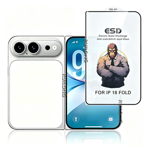 Protector de Pantalla de Vidrio Templado Antiestático, Antipolvo y Antihuellas, Cobertura Total para el Nuevo iPhone 18 <span class=keywords><strong>Pro</strong></span> Max 18 Fold - Product Image 1