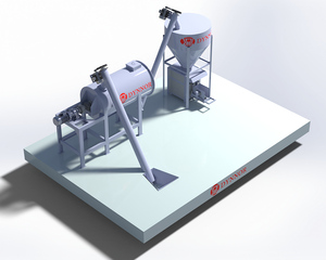 2 Tấn Putty Mixer 2000Kg Công Suất Hàng Loạt Khô Hỗn Hợp Vữa Trộn - Product Image 1