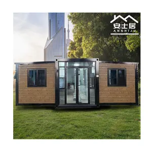 Nhà máy cung cấp 3 4 Phòng Ngủ prefab biệt thự nhà mở rộng container nhà