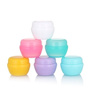 Pote de Creme Cosmético Pequeno em Forma de Cogumelo Branco Rosa Roxo Verde Azul de Plástico PP com Tampa 5g 10g 20g 30g 50g - Product Image 3