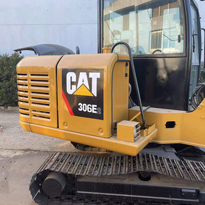 รถขุดตีนตะขาบ CAT306E ไฮดรอลิกรถขุดตีนตะขาบเครื่องจักรก่อสร้างขนาดเล็กพร้อม EPA - Product Image 2