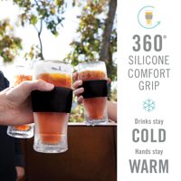 Verres à bière, mugs à bière isothermes, ensemble de verres à bière congelables, verres à bière isolés pour garder vos boissons fraîches