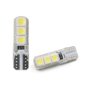 Luces LED para Automóvil, Decodificador CANBUS T10 5050 6SMD, Luces de Estacionamiento, Bombillas de Silicona W5W - Product Image 2