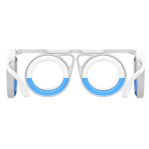 Unisex vendita calda cerchio blu Anti-cinetosi disponibile portatile pieghevole bambini adulti usato occhi liquidi occhiali protettivi - Product Image 1