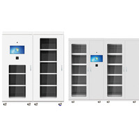 Système de stockage et de récupération intelligent automatisé pour armoires à outils RFID, casier intelligent assemblé respectueux de l'environnement pour un entrepôt rationalisé