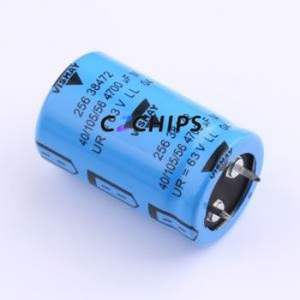 MAL225638472E3 <b>Snap</b>-in Aluminum Electrolytic Capacitor Through hole Component (THT),D25xL42mm 4700uF 20% 63V 10mm - Product Image 1