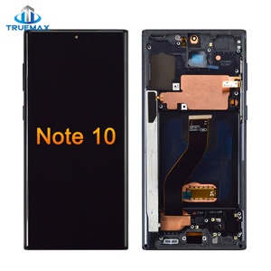 Celulares pantalla OLED โทรศัพท์ของแท้ AMOLED สำหรับ Samsung Galaxy Note 8 9 10 Plus 20 ultra อะไหล่หน้าจอ LCD - Product Image 4