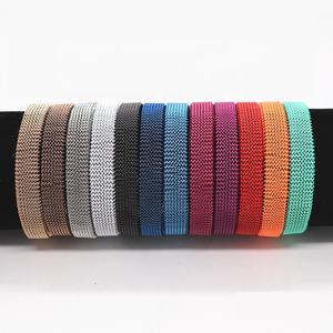 <span class=keywords><strong>Bracelet</strong></span> en acier inoxydable 316 élastique coloré mélangé en gros <span class=keywords><strong>pas</strong></span> <span class=keywords><strong>cher</strong></span> mode <span class=keywords><strong>bracelet</strong></span> en maille pour hommes en acier au titane - Product Image 4