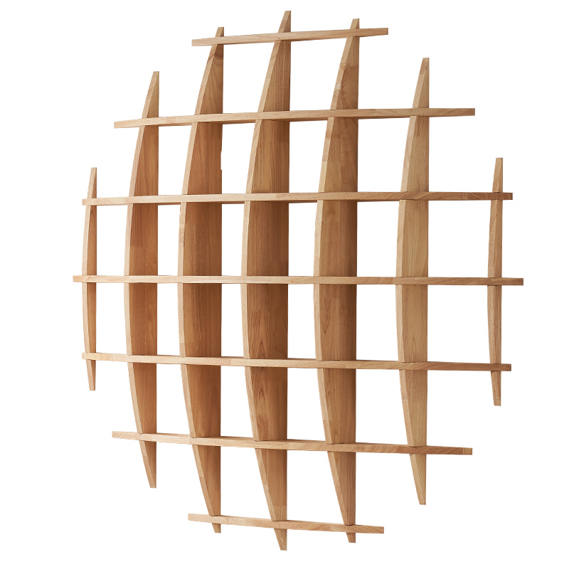 Couleur bois naturel---Diamètre 120 cm