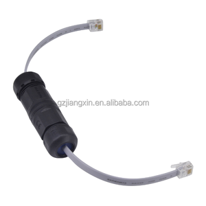 GIET M21 RJ25 Wasserdichter 6 P6C Modular Connector Panel Mount Wasserdichter RJ12-Stecker IP68 Outdoor rj11 Custom <span class=keywords><strong>Plug</strong></span> - Product Image 1