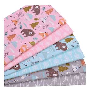 Tessuto in saia di cotone 100% per la casa modello stampato Anti-statico all'ingrosso biancheria da letto uso per il cartone biancheria da letto per bambini - Product Image 6
