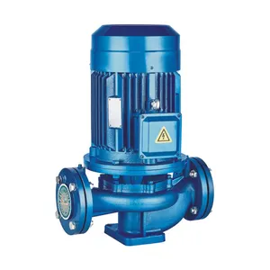 High Pressure ISG Series 32m Head Booster Pump Vertical Electric AC Pipeline Water Pump For Water Distribution