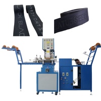 Machine d'impression automatique de sangles, imprimante à transfert thermique, machine à gaufrer les sangles, gaufrage de logos pour bandes élastiques
